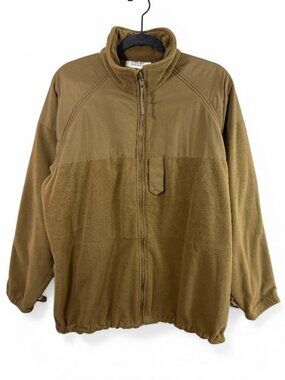 US Navy Fleece Liner Parka Jacket NWU Type II/III Coyote Mens M Brown Military